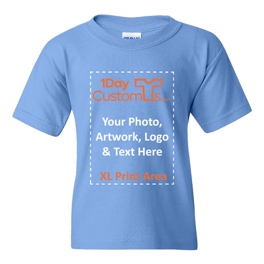 Custom T-Shirt - Youth - AI Cartoon Your Photo